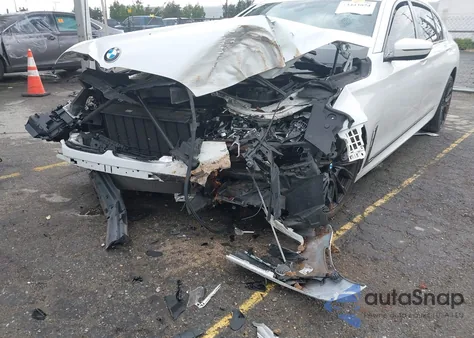 2022 BMW 740 I from USA, damaged, VIN WBA7T2C00NCK26779